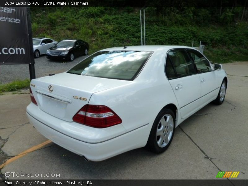 Crystal White / Cashmere 2004 Lexus LS 430