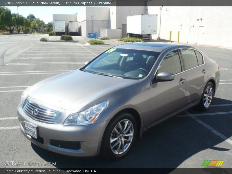 Platinum Graphite / Graphite 2009 Infiniti G 37 Journey Sedan
