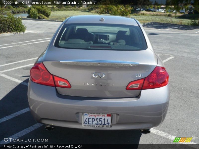 Platinum Graphite / Graphite 2009 Infiniti G 37 Journey Sedan