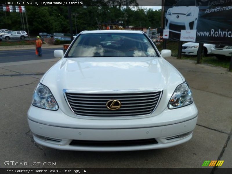 Crystal White / Cashmere 2004 Lexus LS 430