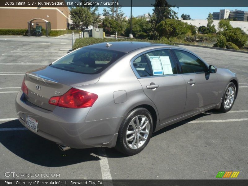 Platinum Graphite / Graphite 2009 Infiniti G 37 Journey Sedan
