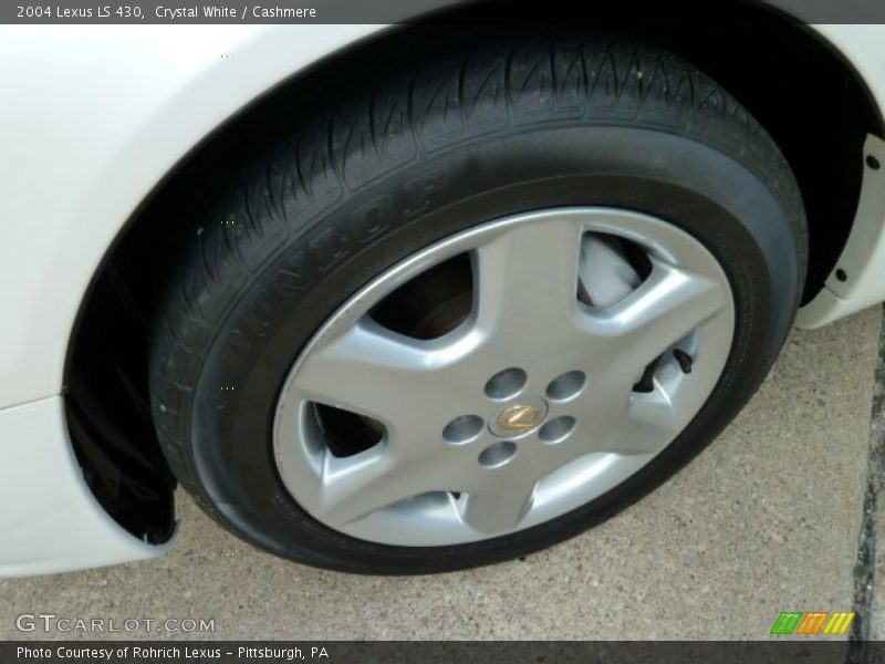 Crystal White / Cashmere 2004 Lexus LS 430