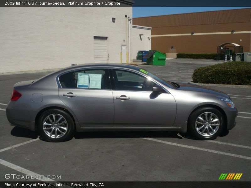 Platinum Graphite / Graphite 2009 Infiniti G 37 Journey Sedan