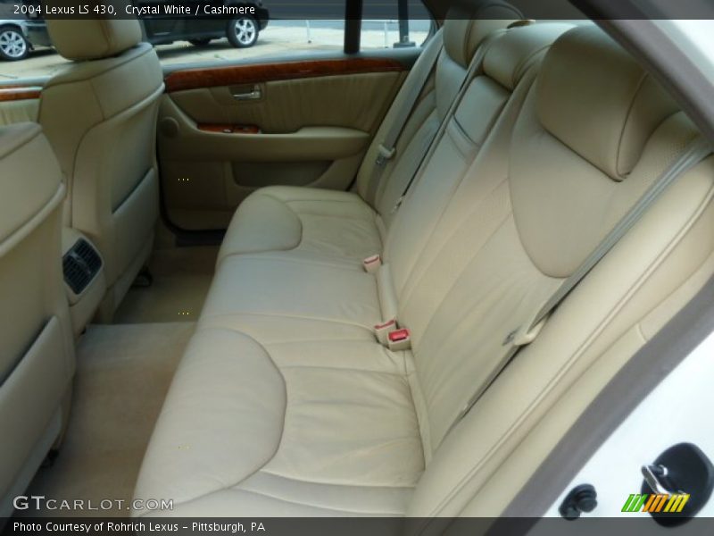 Crystal White / Cashmere 2004 Lexus LS 430