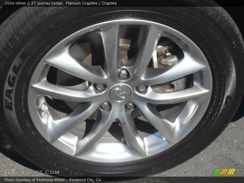 Platinum Graphite / Graphite 2009 Infiniti G 37 Journey Sedan