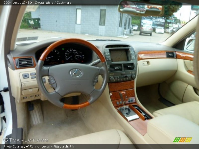 Crystal White / Cashmere 2004 Lexus LS 430