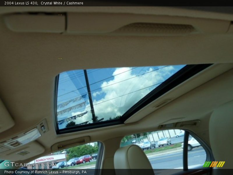 Crystal White / Cashmere 2004 Lexus LS 430