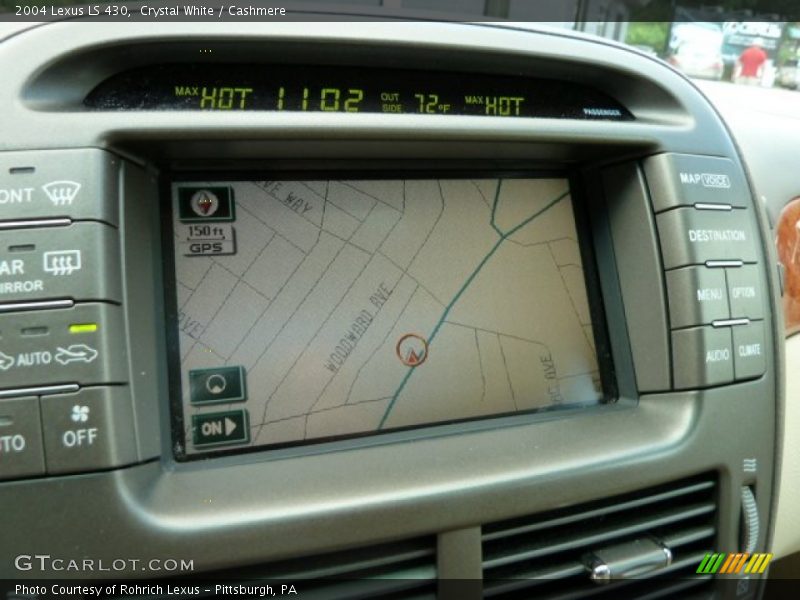 Crystal White / Cashmere 2004 Lexus LS 430