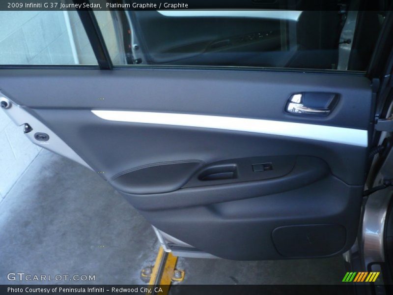 Platinum Graphite / Graphite 2009 Infiniti G 37 Journey Sedan