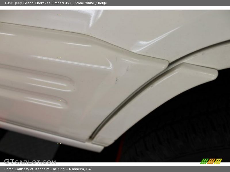 Stone White / Beige 1996 Jeep Grand Cherokee Limited 4x4