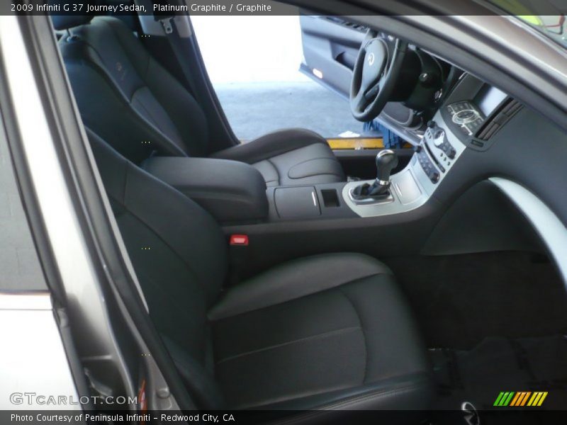 Platinum Graphite / Graphite 2009 Infiniti G 37 Journey Sedan