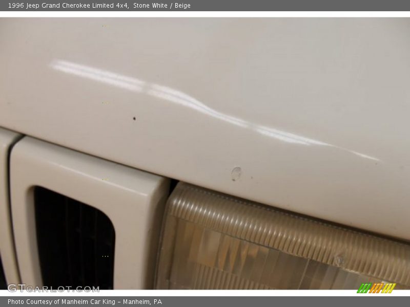 Stone White / Beige 1996 Jeep Grand Cherokee Limited 4x4