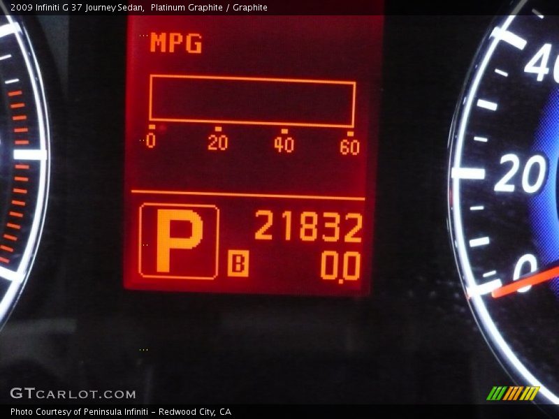 Platinum Graphite / Graphite 2009 Infiniti G 37 Journey Sedan