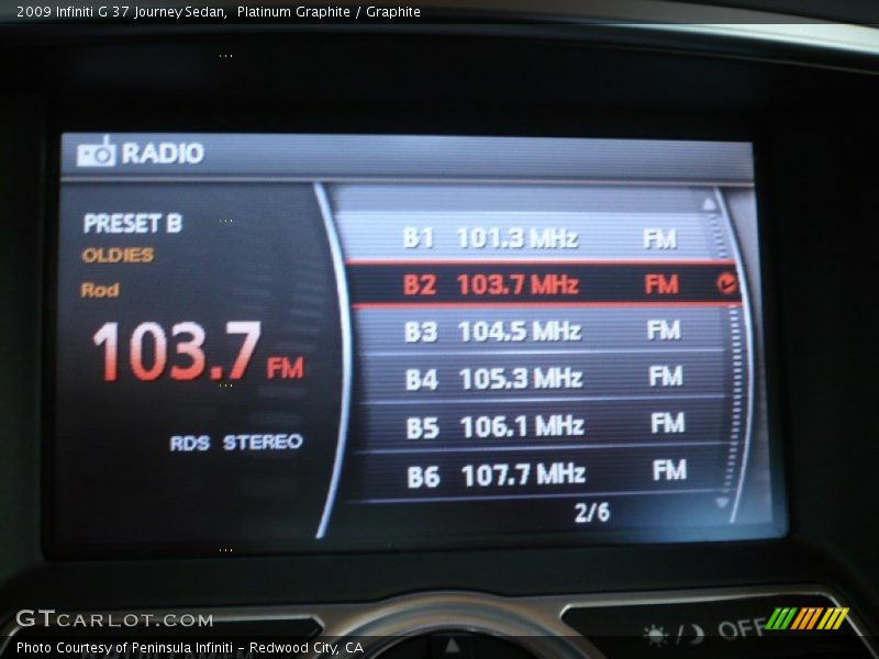 Platinum Graphite / Graphite 2009 Infiniti G 37 Journey Sedan