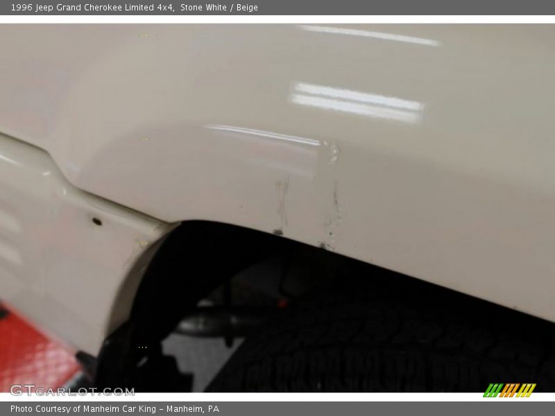 Stone White / Beige 1996 Jeep Grand Cherokee Limited 4x4