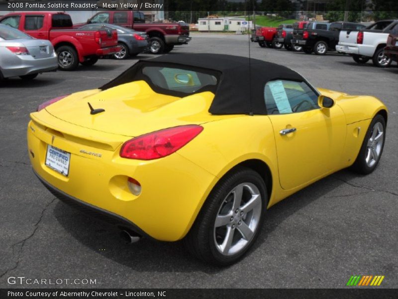  2008 Solstice Roadster Mean Yellow