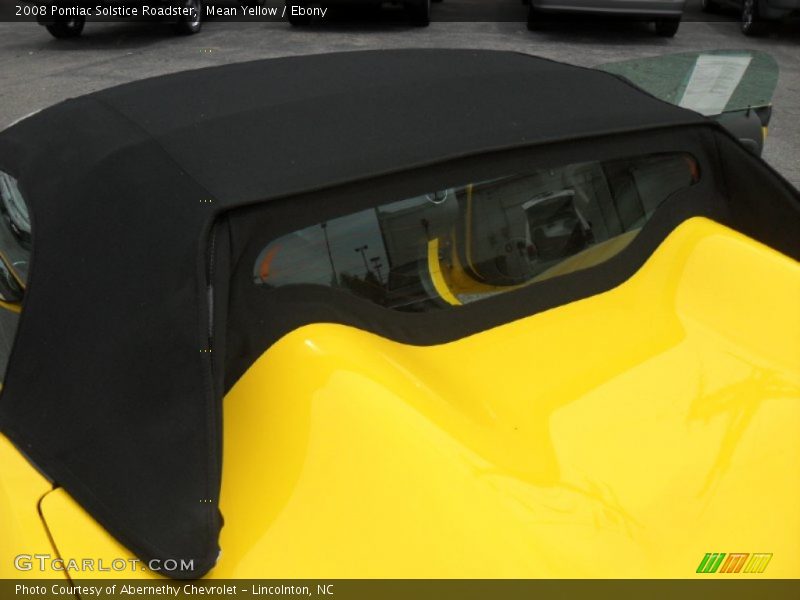 Mean Yellow / Ebony 2008 Pontiac Solstice Roadster