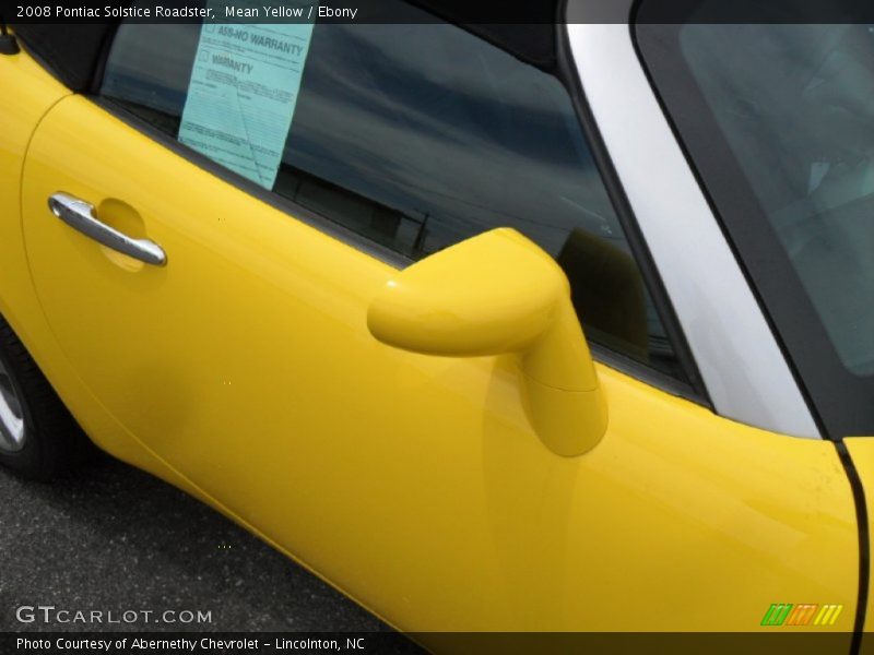 Mean Yellow / Ebony 2008 Pontiac Solstice Roadster