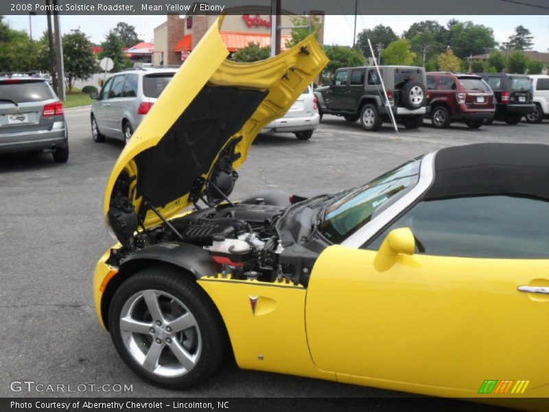 Mean Yellow / Ebony 2008 Pontiac Solstice Roadster