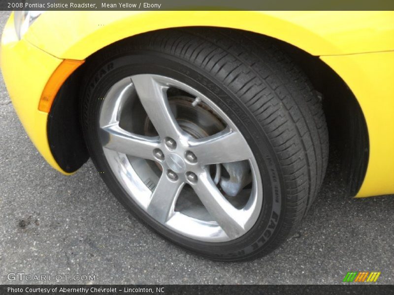 Mean Yellow / Ebony 2008 Pontiac Solstice Roadster