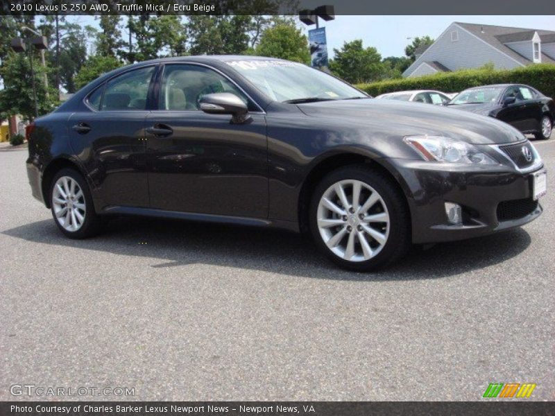 Truffle Mica / Ecru Beige 2010 Lexus IS 250 AWD