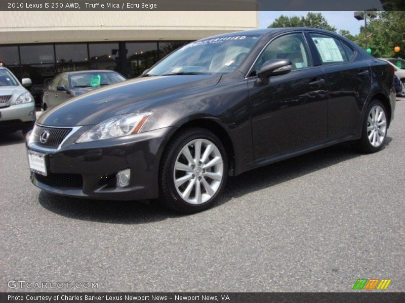 Truffle Mica / Ecru Beige 2010 Lexus IS 250 AWD