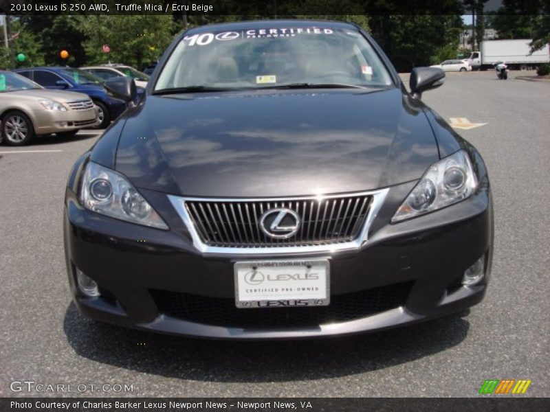 Truffle Mica / Ecru Beige 2010 Lexus IS 250 AWD