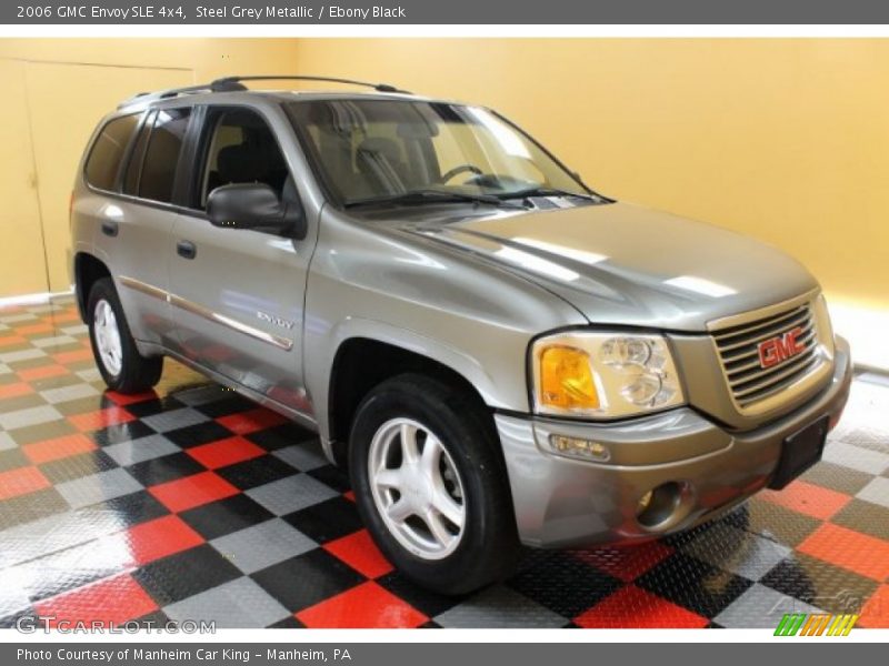 Steel Grey Metallic / Ebony Black 2006 GMC Envoy SLE 4x4