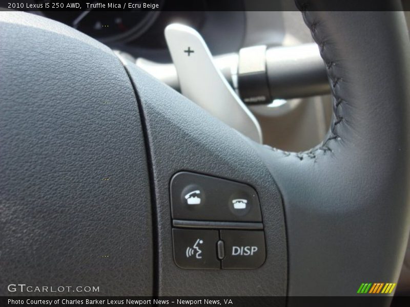 Truffle Mica / Ecru Beige 2010 Lexus IS 250 AWD
