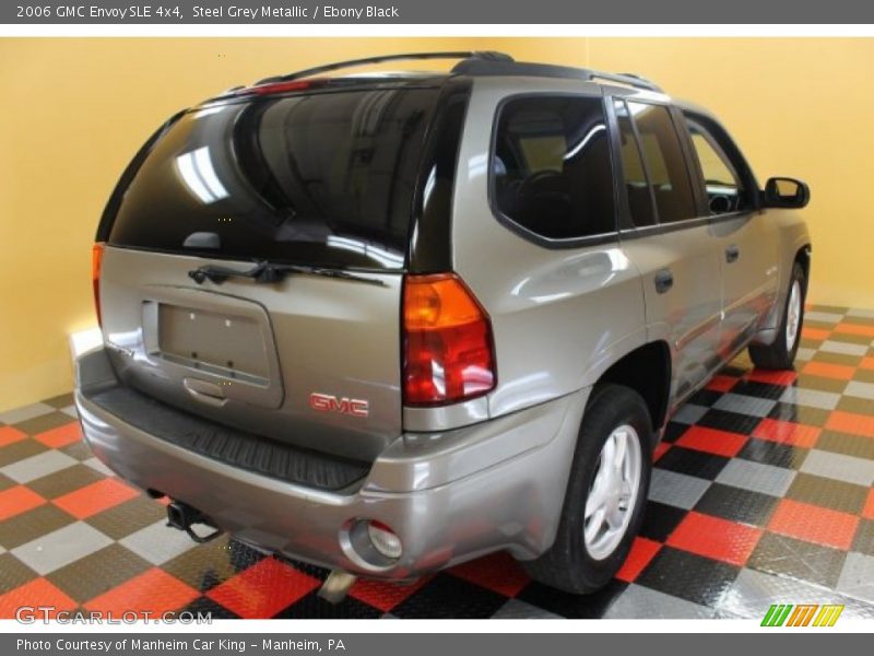 Steel Grey Metallic / Ebony Black 2006 GMC Envoy SLE 4x4