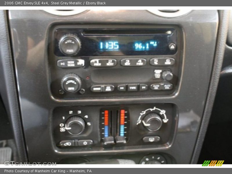 Steel Grey Metallic / Ebony Black 2006 GMC Envoy SLE 4x4