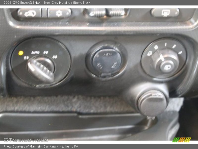 Steel Grey Metallic / Ebony Black 2006 GMC Envoy SLE 4x4