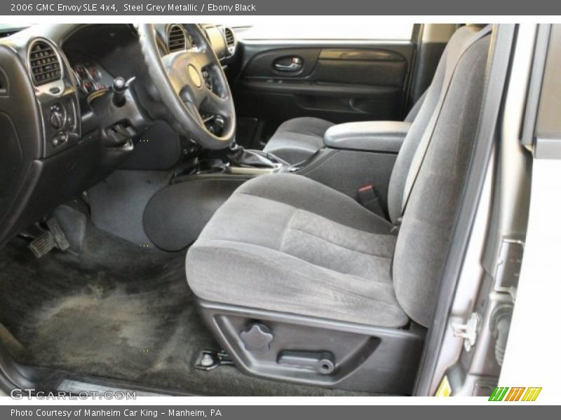 Steel Grey Metallic / Ebony Black 2006 GMC Envoy SLE 4x4