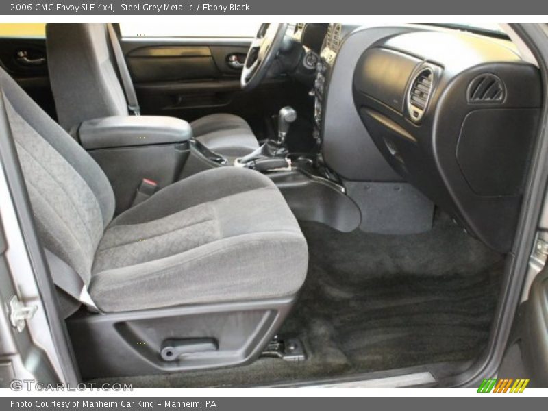 Steel Grey Metallic / Ebony Black 2006 GMC Envoy SLE 4x4