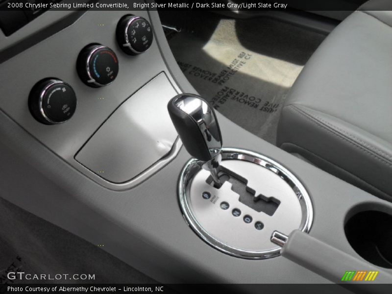 Bright Silver Metallic / Dark Slate Gray/Light Slate Gray 2008 Chrysler Sebring Limited Convertible