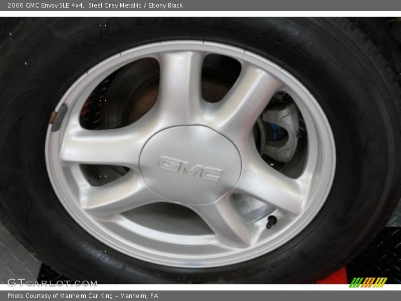 Steel Grey Metallic / Ebony Black 2006 GMC Envoy SLE 4x4