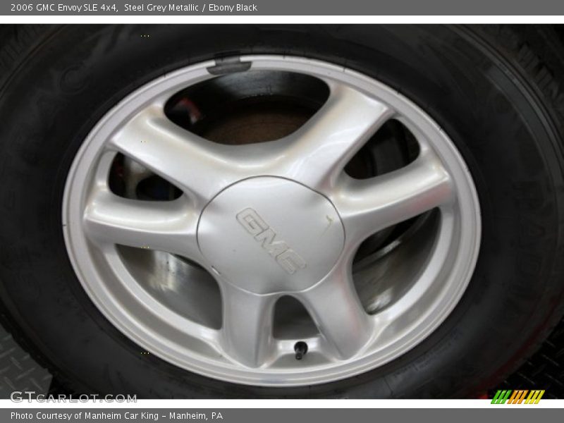Steel Grey Metallic / Ebony Black 2006 GMC Envoy SLE 4x4