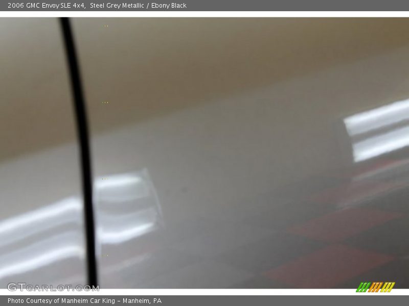 Steel Grey Metallic / Ebony Black 2006 GMC Envoy SLE 4x4