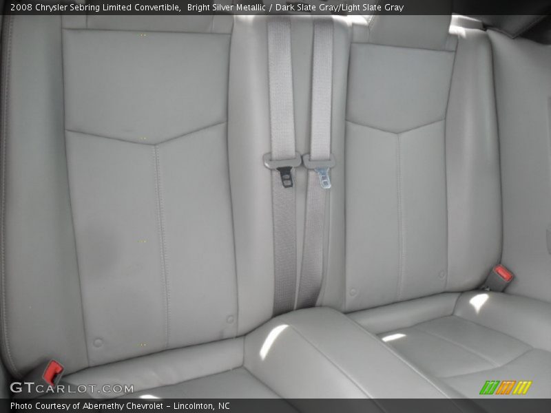 Bright Silver Metallic / Dark Slate Gray/Light Slate Gray 2008 Chrysler Sebring Limited Convertible
