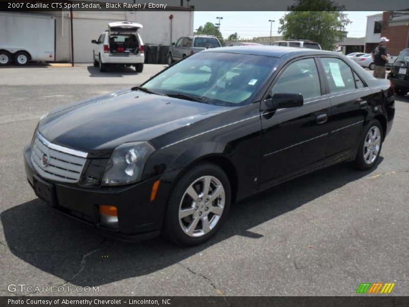 Black Raven / Ebony 2007 Cadillac CTS Sport Sedan