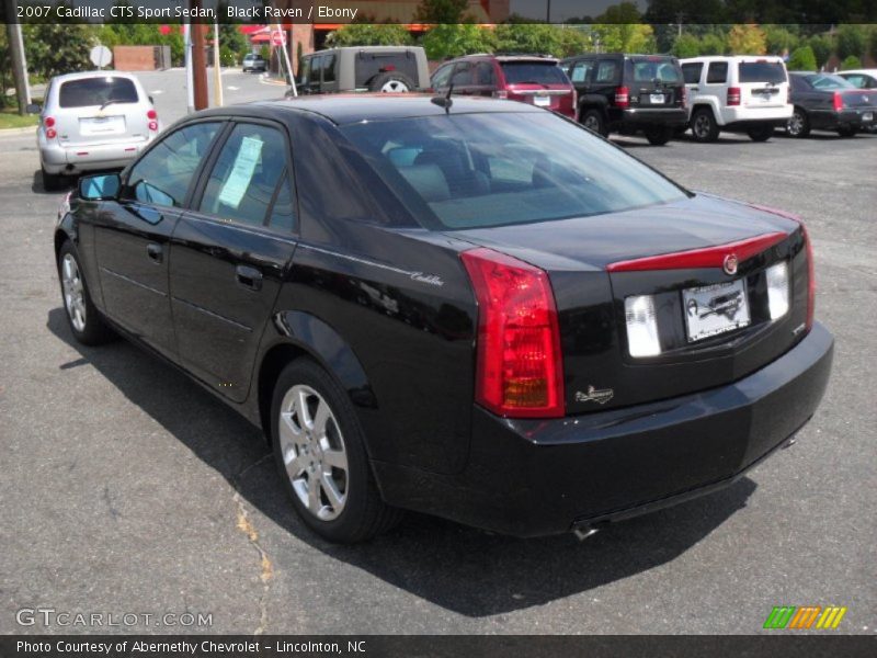 Black Raven / Ebony 2007 Cadillac CTS Sport Sedan