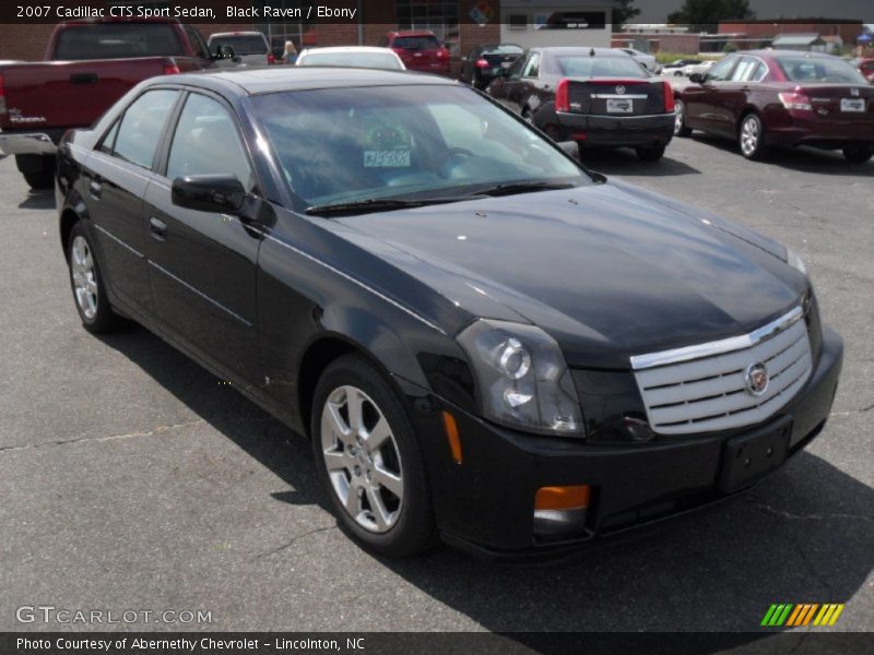 Black Raven / Ebony 2007 Cadillac CTS Sport Sedan