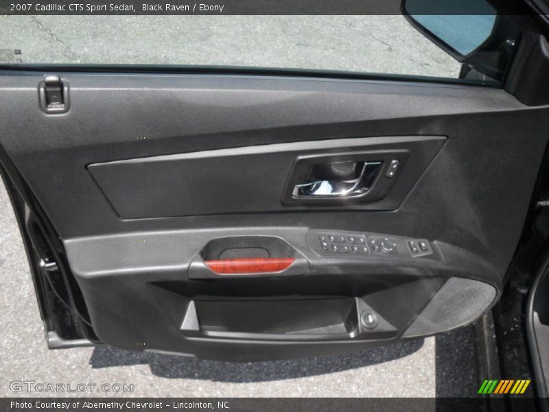 Black Raven / Ebony 2007 Cadillac CTS Sport Sedan