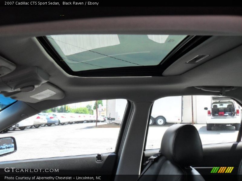 Black Raven / Ebony 2007 Cadillac CTS Sport Sedan