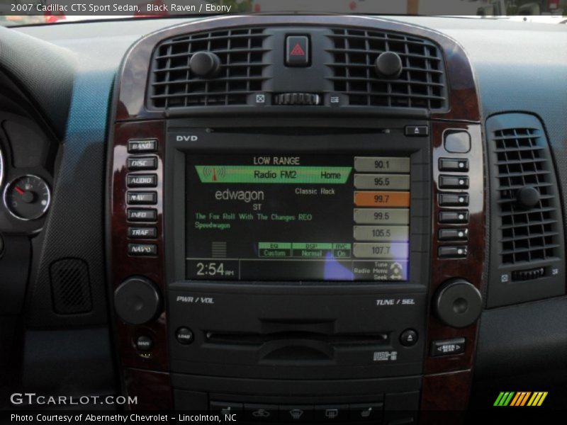 Black Raven / Ebony 2007 Cadillac CTS Sport Sedan