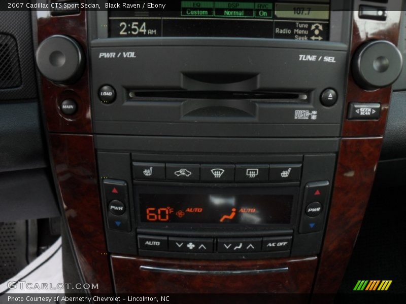 Black Raven / Ebony 2007 Cadillac CTS Sport Sedan