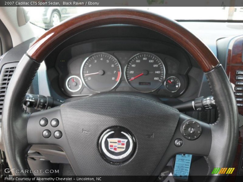 Black Raven / Ebony 2007 Cadillac CTS Sport Sedan