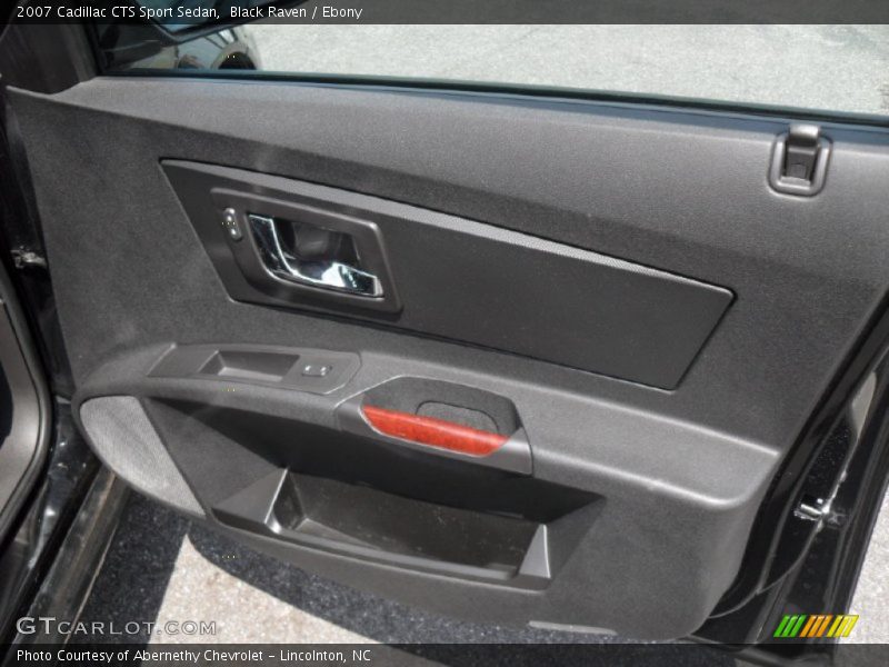 Black Raven / Ebony 2007 Cadillac CTS Sport Sedan