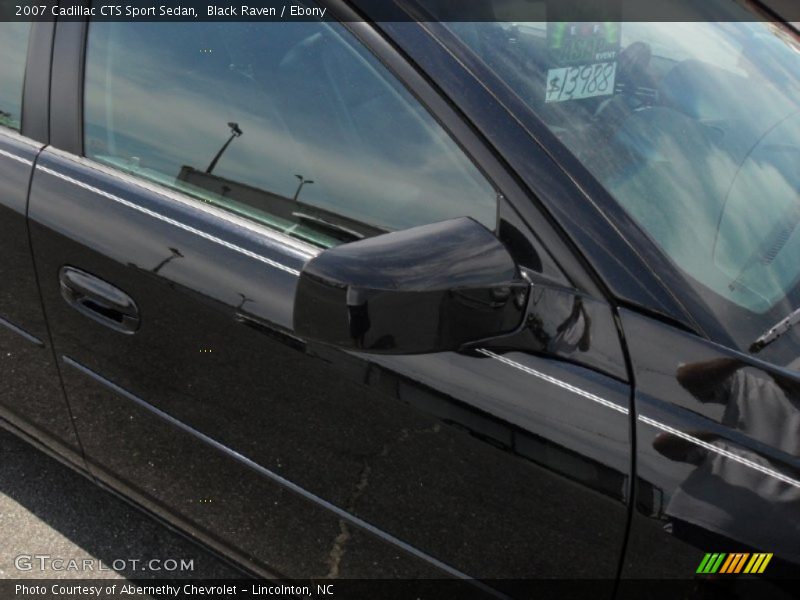 Black Raven / Ebony 2007 Cadillac CTS Sport Sedan