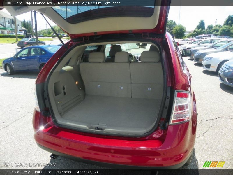 Redfire Metallic / Medium Light Stone 2008 Ford Edge Limited AWD